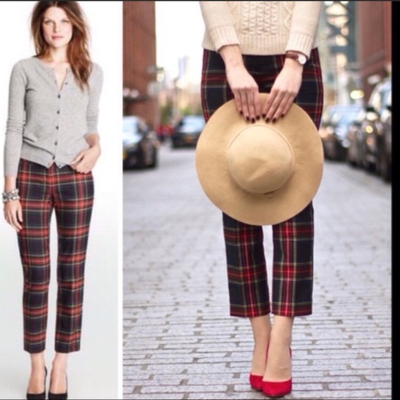 J Crew Tartan Plaid Pants | Poshmark